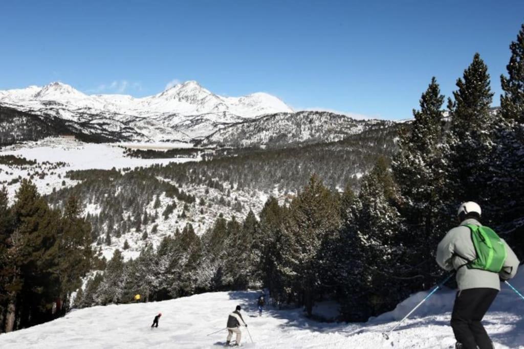 T2 Pour 4 Pers Style Chalet Pied Des Pistes Bolquère 외부 사진