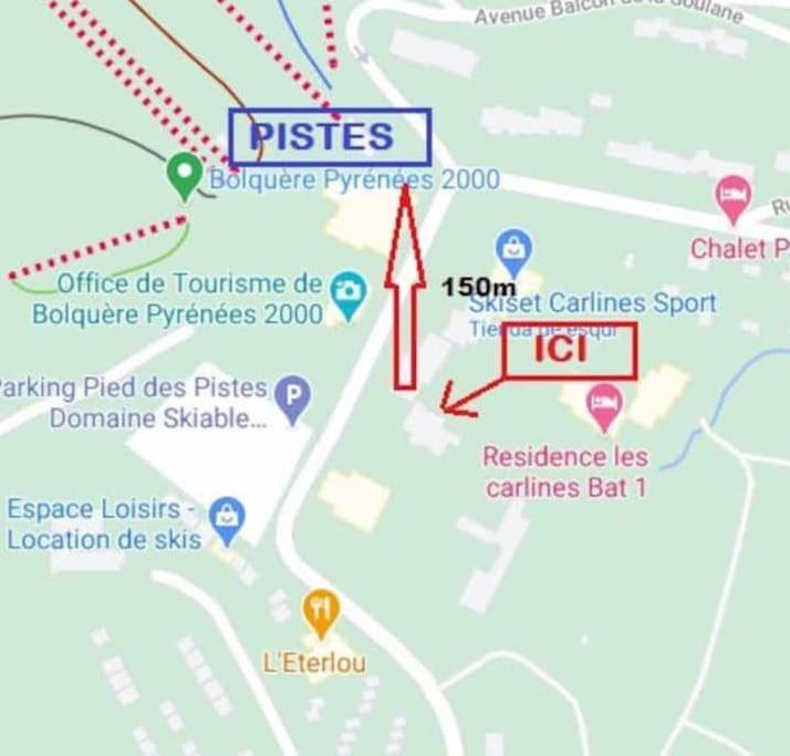 T2 Pour 4 Pers Style Chalet Pied Des Pistes Bolquère 외부 사진