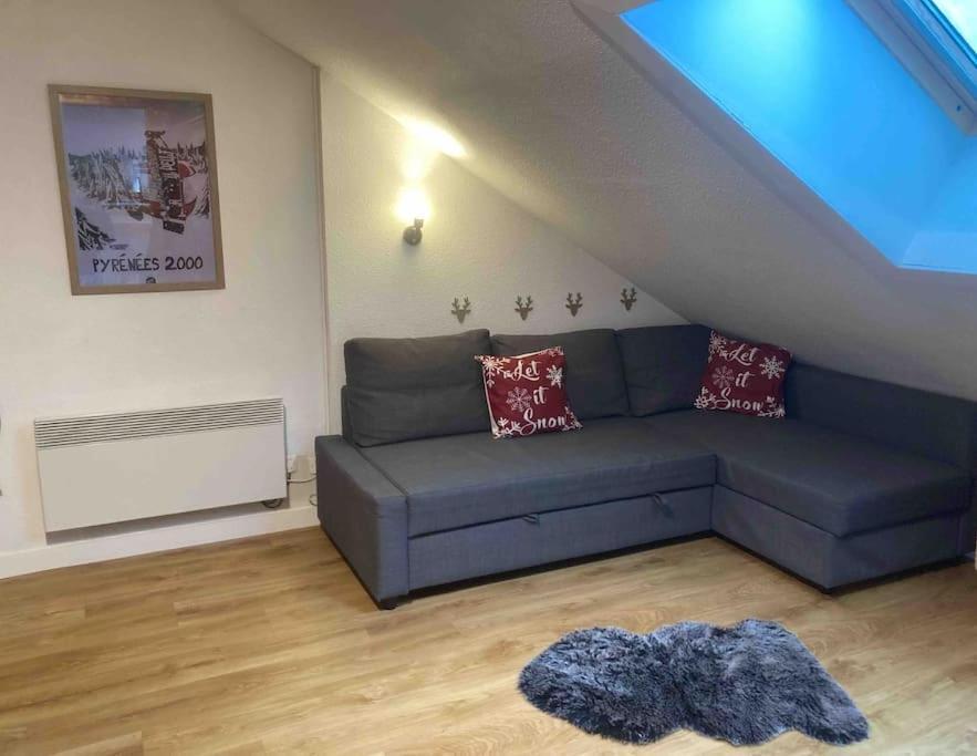 T2 Pour 4 Pers Style Chalet Pied Des Pistes Bolquère 외부 사진